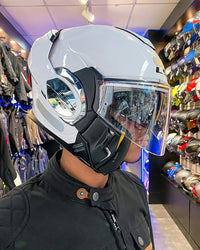 CAPACETE LS2 BRANCO ABERTO