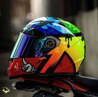 CAPACETE LS2 FF358 MASTER PIECE AZUL