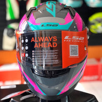 CAPACETE LS2 DRAZE LANÇAMENTO ROSA
