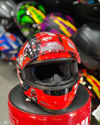Capacete Ls2 FF358 Bullet blk red