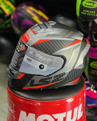 Capacete Ls2 FF800 race matte orange