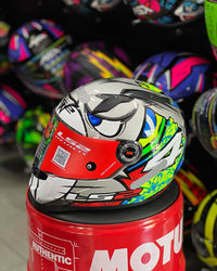 Capacete LS2 Alex Barros Silver