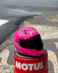 Capacete LS2 Razor Rosa