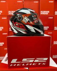 CAPACETE LS2 FF358 DRAZE  VERMELHO