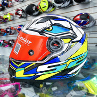 CAPACETE LS2 FF358 XDRON AZUL