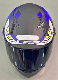 CAPACETE LS2 CLASSIC TRIBAL AZUL