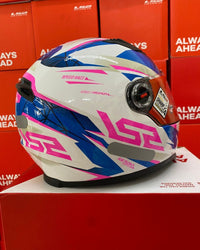 CAPACETE LS2 FF358 DRAZE ROSA