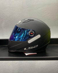 CAPACETE LS2 FF358 PRETO FOSCO