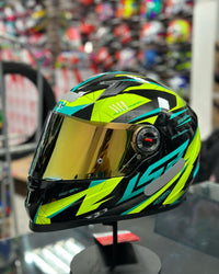 CAPACETE LS2 FF358 DRAZE AMARELO