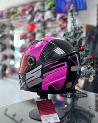 CAPACETE LS2 FF358 LOOP ROSA