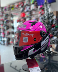 CAPACETE LS2 FF358 LOOP ROSA