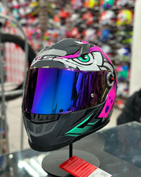 CAPACETE LS2 FF358 TRIBAL ROSA