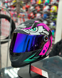 CAPACETE LS2 FF358 TRIBAL ROSA