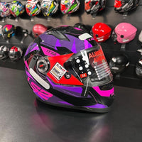 CAPACETE LS2 FF358 TANK ROXO