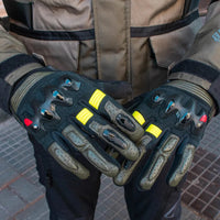 LUVA ALPINESTARS HALO FOREST PRETO AMARELO - M - M