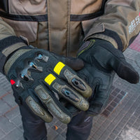 LUVA ALPINESTARS HALO FOREST PRETO AMARELO - M - M