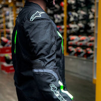 JAQUETA ALPINESTARS AST V2 AIR PRETO/ AMARELO