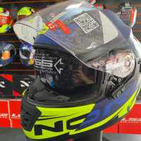 CAPACETE NORISK FF 302 MANTY SOUL AZUL