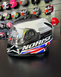 CAPACETE NORISK FF302 GRAN PRIX REINO UNIDO