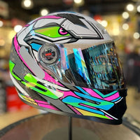 CAPACETE LS2 FF358 XDRON ROSA
