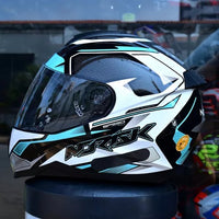 CAPACETE NORISK SPEED MAX VERDE AGUA + VISEIRA